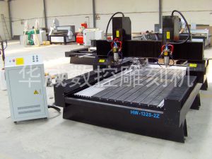 濮阳华龙区双头立体多功能石材雕刻机HW-1325-2Z