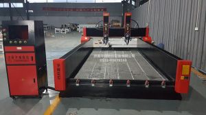 濮阳华龙区HW-1825双头重型浮雕石材雕刻机